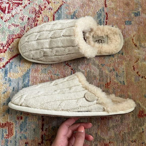 Ugg Australia Sweater Knit Scuffette Slippers - 8 - Picture 2 of 3